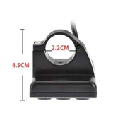 S866 Electric Bicycle LCD Display E-Bike Electric Scooter Display Meter Control Panel with Waterproof Connector, ABS + PC material, Black Color In Australia - Darrahopens