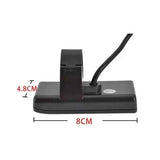 S866 Electric Bicycle LCD Display E-Bike Electric Scooter Display Meter Control Panel with Waterproof Connector, ABS + PC material, Black Color In Australia - Darrahopens