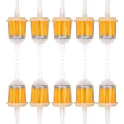 10 pieces universal fuel filters 6-8mm quick fuel filters, Plastic + Metal material, automotive replacement use In Australia - Darrahopens