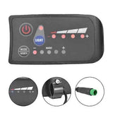 S810 E-Bike Meter LED Display 36V IP65 for Electric Bike Electric Bicycle Meter 5PIN Black, ABS material, automotive replacement use, Black Color In Australia - Darrahopens