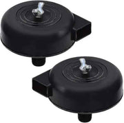 2 pcs compressor filter, 16mm 3/8pt male thread silent compressor for air compressor (black) Kic, Plastic material, Black Color In Australia - Darrahopens