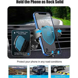 Phone holder for car. Handsfree mobile phone holder car, Silicone + Rubber material, dashboard mounting, stable phone or GPS support In Australia - Darrahopens