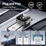2-in-1 Wireless CarPlay Adapter Android Auto Wireless Adapter Smart Mini Box USB Dongle Plug and Play WiFi Quick Connection In Australia - Darrahopens