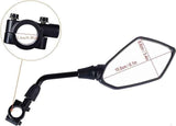 Universal Rearview Mirrors for Motorcycle - Side Mirror - Mirror, ABS + Steel material, direct exterior replacement In Australia - Darrahopens