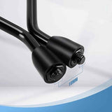 Universal Rearview Mirrors for Motorcycle - Side Mirror - Mirror, ABS + Steel material, direct exterior replacement In Australia - Darrahopens