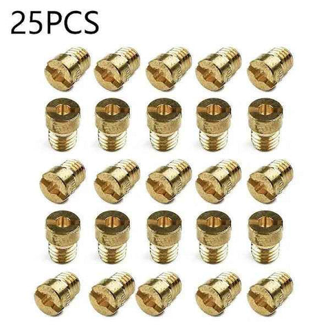 25 pcs Main Jets 55-115 M5 Compatible with Dellorto PHBG 21 19.5 19 SHA 13 14 15 16 19 20 SHBC 19 5mm Carburetor Main Jet Set Parts In Australia - Darrahopens