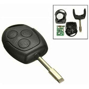 1 pc 3 Buttons 433MHz FOB Remote Key for Ford/Mondeo/Fiesta/Focus/Ka Transit, ABS + PC material, automotive replacement use, Black Color In Australia - Darrahopens