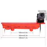 Reversing camera with LED brake light, waterproof, fits Transporter T5 T6 Van 2010-2019, ABS material, driving view recording In Australia - Darrahopens