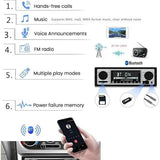 Smart Player Bluetooth Retro MP3 FM Car Accessories, wireless audio upgrade, vehicle stereo use, for automotive repair and installation In Australia - Darrahopens