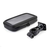 Universal Waterproof Mobile Phone Holder Bicycle Bike Bag Mobile 5 inch, dashboard mounting, stable phone or GPS support, Black Color In Australia - Darrahopens