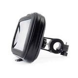 Universal Waterproof Mobile Phone Holder Bicycle Bike Bag Mobile 5 inch, dashboard mounting, stable phone or GPS support, Black Color In Australia - Darrahopens