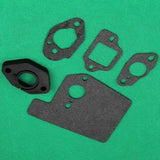 Carburetor Insulator Gasket GV160 GCV160 GCV190 GSV190 Garden Tools Lawn Mower Accessories Lightweight, Metal material, Black Color In Australia - Darrahopens