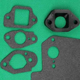 Carburetor Insulator Gasket GV160 GCV160 GCV190 GSV190 Garden Tools Lawn Mower Accessories Lightweight, Metal material, Black Color In Australia - Darrahopens