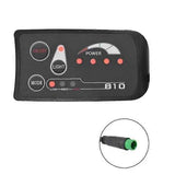 S810 E-Bike Meter LED Display IP65 36V UART Compatible with Electric Bike Electric Bicycle Meter (36V) Black 5PIN, ABS + Plastic material, Black Color In Australia - Darrahopens