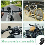 Waterproof Handlebar Mounted Watch Universal Motorcycle Bike Handlebar, Rubber material, dashboard mounting, stable phone or GPS support In Australia - Darrahopens