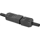 1 pair AC250V 10A IEC C14 male C13 female, 3 pin terminals Inline adapter contact power socket, Copper material In Australia - Darrahopens