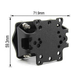 Motorcycle Navigation Bracket Mobile Phone Gps Plate Bracket Phone Holder For Tenere 700 Tenere 700, Metal material, Black Color In Australia - Darrahopens