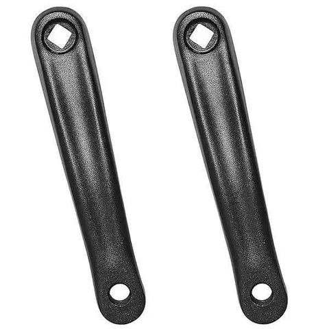 Bicycle Crank Arm(one Pair/left/right) Bicycle Replacement Hand Crank Arm For Bike Replacement Acce, Aluminum Alloy material, Black Color In Australia - Darrahopens