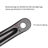 Bicycle Crank Arm(one Pair/left/right) Bicycle Replacement Hand Crank Arm For Bike Replacement Acce, Aluminum Alloy material, Black Color In Australia - Darrahopens