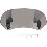 Motorcycle Windshield Adjustable Clip On Windscreen Wind Deflector Windshield Accessories for Motorcycle Tawny, Rubber material In Australia - Darrahopens