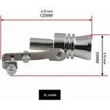 Universal Car Turbo Whistle Simulator, Aluminum Exhaust Whistle, Compatible with 56-85mm Pipe Diameter, Aluminum Alloy material In Australia - Darrahopens