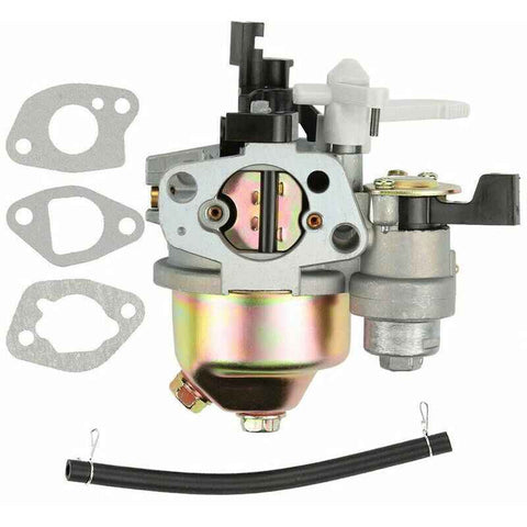 Carburetor with Fuel Hose Gasket, Compatible with Honda GX160 GX168F GX200 5.5HP 6.5HP, Plastic + Metal material, Silver Color In Australia - Darrahopens