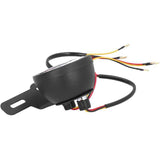 DC12V Vintage Tail Light Brake Stop Light with License Plate Bracket Universal for Yamaha Motorcycle, ABS + Metal material In Australia - Darrahopens