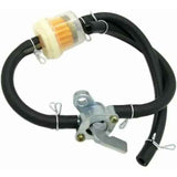 Universal fuel tap, petrol shut-off, fuel tap, petrol tap for G, Copper + Aluminum material, automotive replacement use, Black Color In Australia - Darrahopens