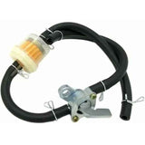 Universal fuel tap, petrol shut-off, fuel tap, petrol tap for G, Copper + Aluminum material, automotive replacement use, Black Color In Australia - Darrahopens