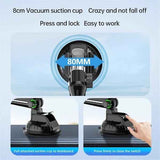 Car Tablet Holder Long Arm Suction Cup Mount for Pro Air 4-13 inch for Tablet SUV Truck Windshield Window Black, Plastic material, Black Color In Australia - Darrahopens