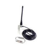 VHF Marine Antenna 156-163MHz Waterproof Rubber Mast Antenna With 5m Rg-58 Cable For Boat Sailboat Y, Stainless Steel + Rubber material In Australia - Darrahopens