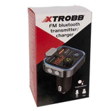 Bluetooth FM Transmitter & Charger 20w - For the car - Car charger, Aluminum + Plastic material, wireless audio upgrade In Australia - Darrahopens
