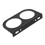 2-Hole Gauge Panel Gauge 2-1/16 Inch 52MM Universal Metal Car Gauge Mounting Dashboard Black, automotive replacement use, Black Color In Australia - Darrahopens