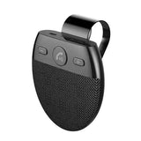 Bluetooth V5.0 Handsfree Car Screen Protector Phone Rechargeable Wireless Music Speakerphone Kit, ABS + Metal material In Australia - Darrahopens