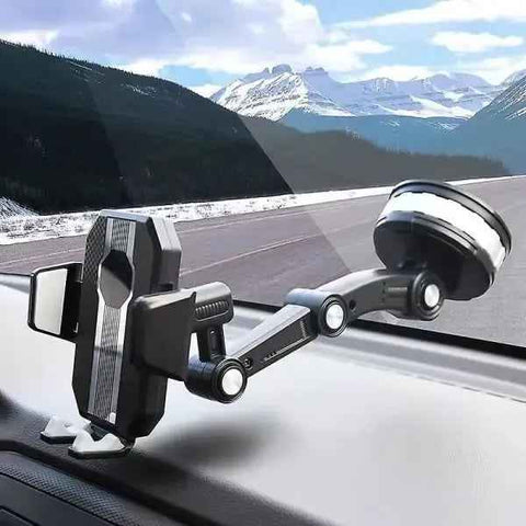 Fixed Car Accessories Shockproof Navigation Mobile Phone Holder Large Van Plus Suction Cup Type Articulated Arm Car Mobile Phone Holder In Australia - Darrahopens