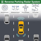 Car reversing sensor, auto parking system reversing radar, automotive replacement use, vehicle maintenance accessory In Australia - Darrahopens