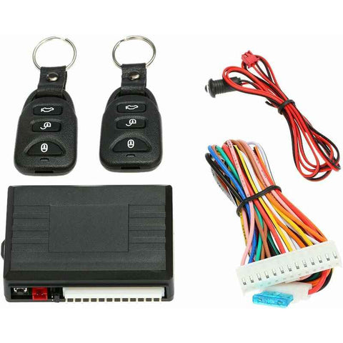 Car Central Locking, Universal Central Remote Control Box Kit, Keyless Entry System with Car Door Lock with Trunk Release Button In Australia - Darrahopens
