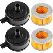 2 pcs 20mm Thread Air Compressor Filter Muffler Intake Filter with Plastic Cover, Air Replacement for Compressor and Pneumatic Tools In Australia - Darrahopens
