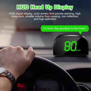 Car Digital Speedometer: Universal HUD Head Up Display Car Speedometer Motorcycle for Bike Motorcycle Car, automotive replacement use In Australia - Darrahopens