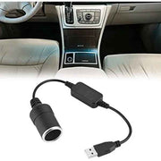 1.2m USB A male to 12V female cigarette lighter socket converter, automotive replacement use, vehicle maintenance accessory In Australia - Darrahopens