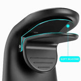 Magnetic Mobile Phone Holder for Car Silver, Silicone material, dashboard mounting, stable phone or GPS support, Black/Silver Color Options In Australia - Darrahopens