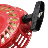 Pull Starter Start compatible with Gx120 Gx140 Gx160 Gx200 5.5hp 6.5hp Alternator, Plastic + Metal material, pull start replacement, Red Color In Australia - Darrahopens