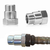 2 pcs O2 Sensor Spacer Thread Universal M18 X 1.5 Car Engine Light Oxygen Sensor Extension Adapter for Vehicle, Metal material In Australia - Darrahopens