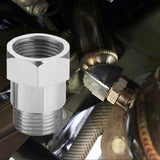 2 pcs O2 Sensor Spacer Thread Universal M18 X 1.5 Car Engine Light Oxygen Sensor Extension Adapter for Vehicle, Metal material In Australia - Darrahopens