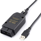 HEX V2 VCDS VAG COM 25.3 5053 Diagnostic Cable for VW/AUDI/Skoda/Seat Auto Reader USB Scanner Cable (English), ABS material In Australia - Darrahopens