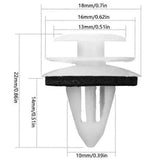 50 Pieces Peugeot Clips Trim Panel Clips Car Door Clips Fastener Universal Holder Vehicle Clips Fasteners, dashboard mounting In Australia - Darrahopens