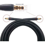 Replacement High Pressure Hose for Karcher K2 K3 K4 K5 K6 K7 Pressure Washer Hose, Connector & Quick Release(8m), PVC + Copper material, Black Color In Australia - Darrahopens