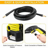 Replacement Hose for Karcher K2 K3 K4 K5 K6 K7 Pressure Washer High Pressure Cleaning Hose Quick Connector and Quick Release (6m), Black Color In Australia - Darrahopens