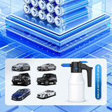 1.5L Electric Car Foam Sprayer Large Capacity Car Foam Sprayer High Pressure Washer Foam Cannon for Gardening, PE + Copper material In Australia - Darrahopens