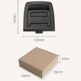 Inner Rear Trunk Floor Mat Handle Kit for BMW X5 E70 X6 E71 51479120283, ABS Replacement Pull Handle, Black Color
